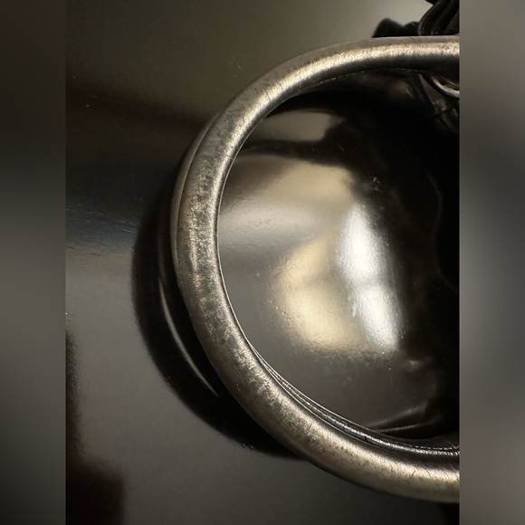 BURBERRY Calfskin Quilted Beaton Gunmetal - Picture 9 of 15